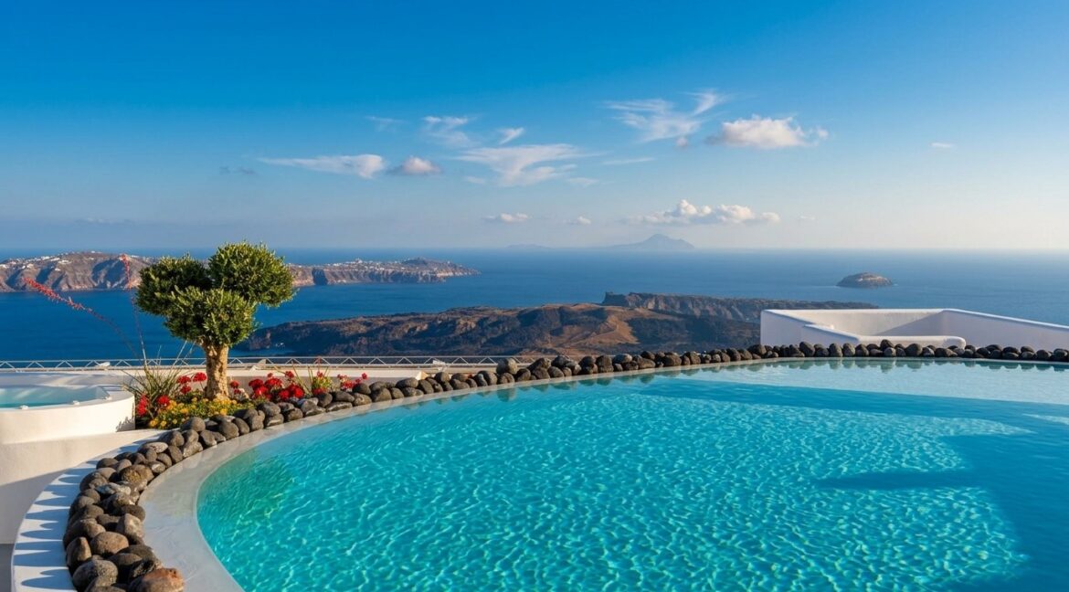 Luxury Caldera Hotel for Sale in Imerovigli Santorini