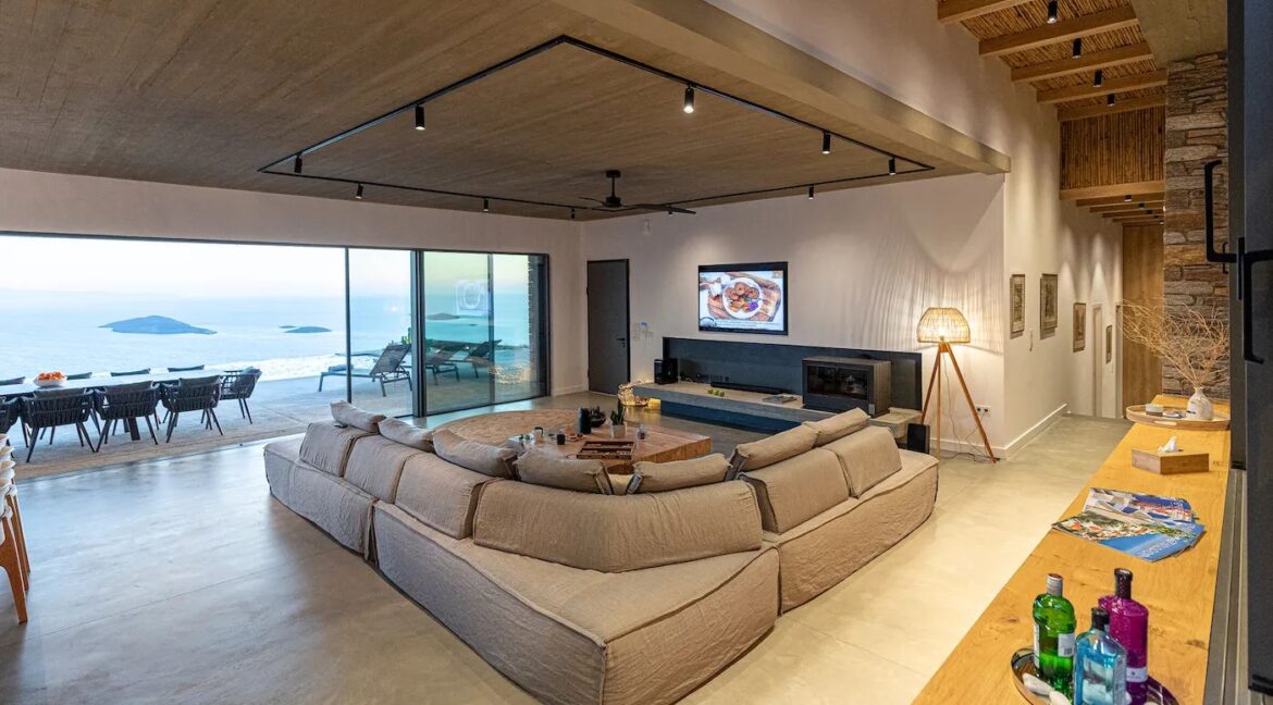 Luxury Cave Villa Andros island for sale 10