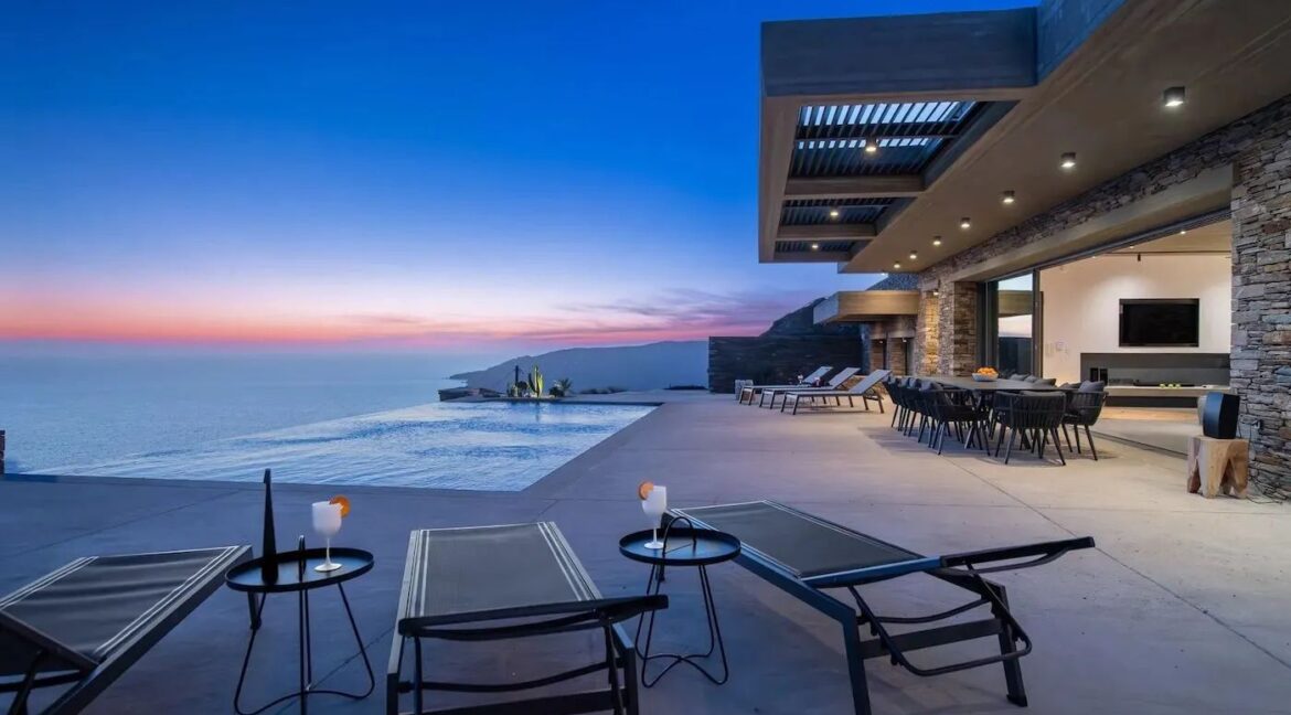 Luxury Cave Villa Andros island for sale 23