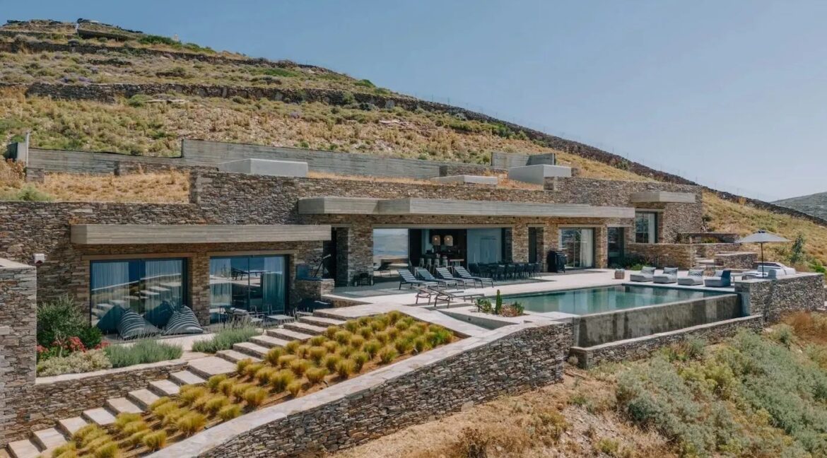 Luxury Cave Villa Andros island for sale