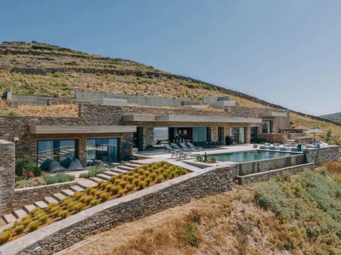 Luxury Cave Villa Andros island for sale
