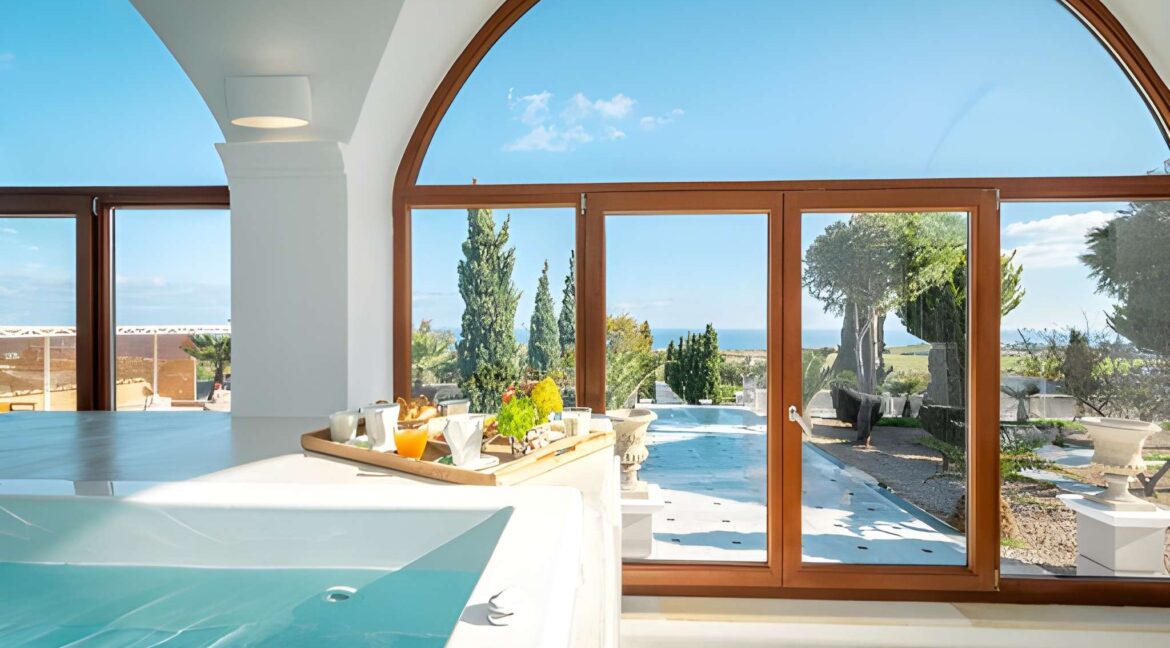 Neoclassical Villa Santorini for sale 2