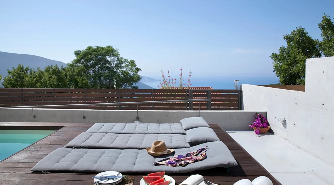 Sea-View Villa for Sale Kefalonia, Near Myrtos Beach 19