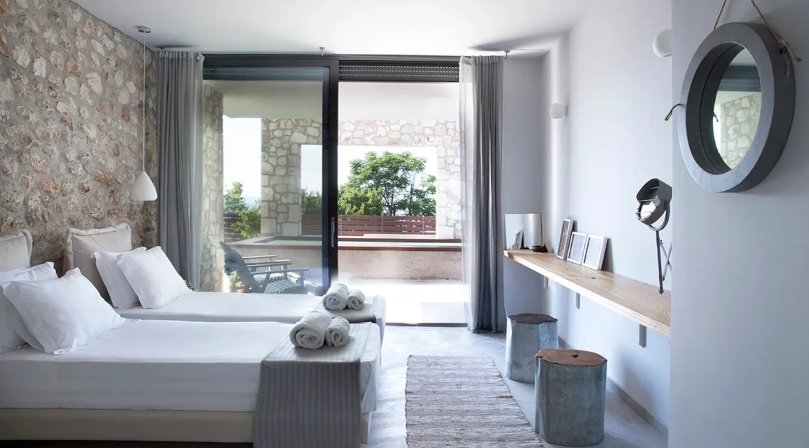 Sea-View Villa for Sale Kefalonia, Near Myrtos Beach 9