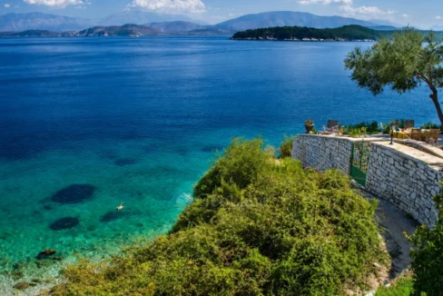 3 Seafront Villas in Corfu Kassiopi for sale 1