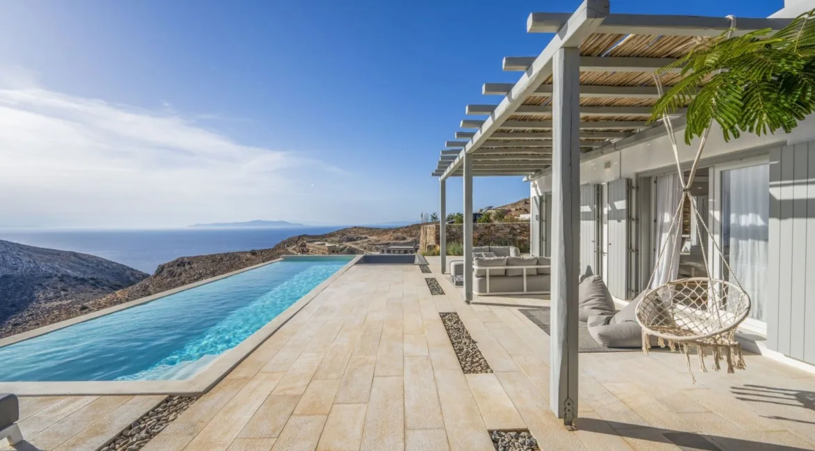 Sea View Villa for sale Syros Aegean