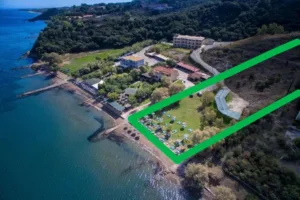 Seafront Land for sale in Zakynthos to build a villa or a Hotel