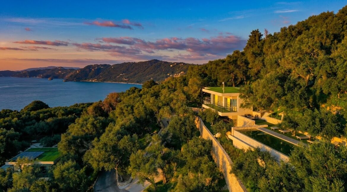 Cliff-Top Smart Villa for Sale in West Corfu 1