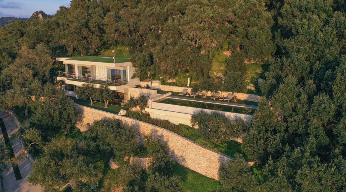 Cliff-Top Smart Villa for Sale in West Corfu 2