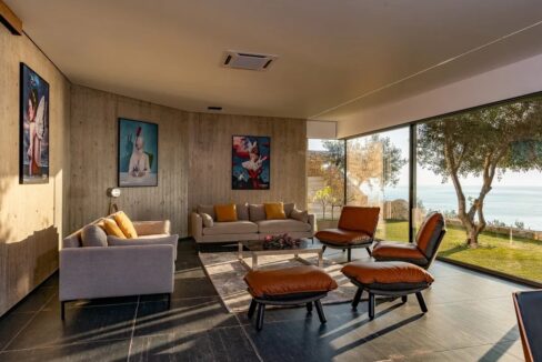 Cliff-Top Smart Villa for Sale in West Corfu 24