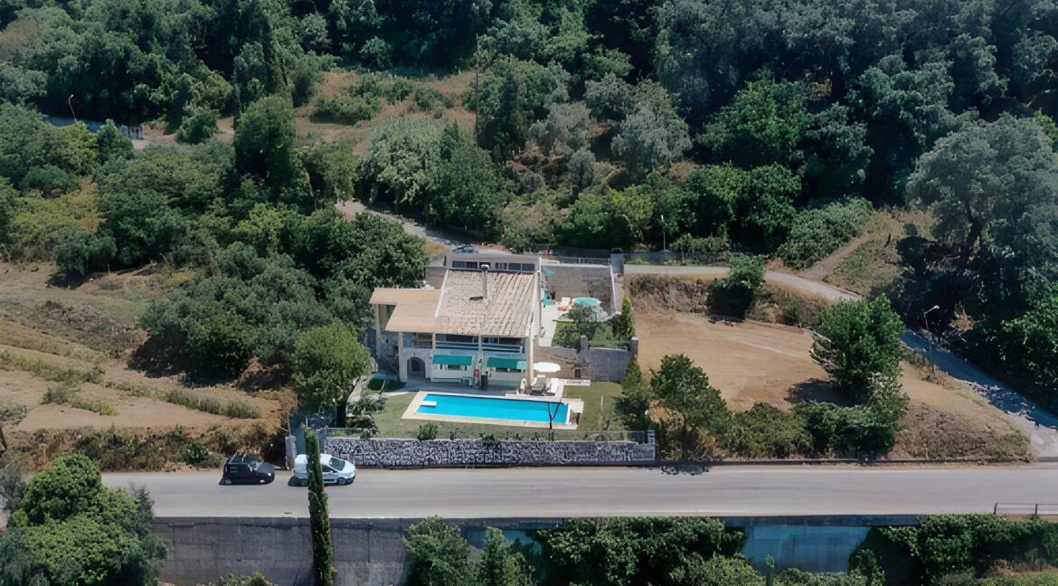 Corfu Stone Villa for sale with Pool 2