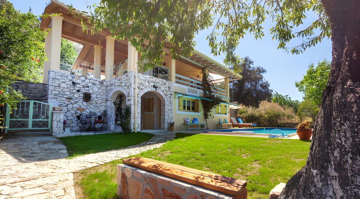Corfu Stone Villa for sale with Pool 2