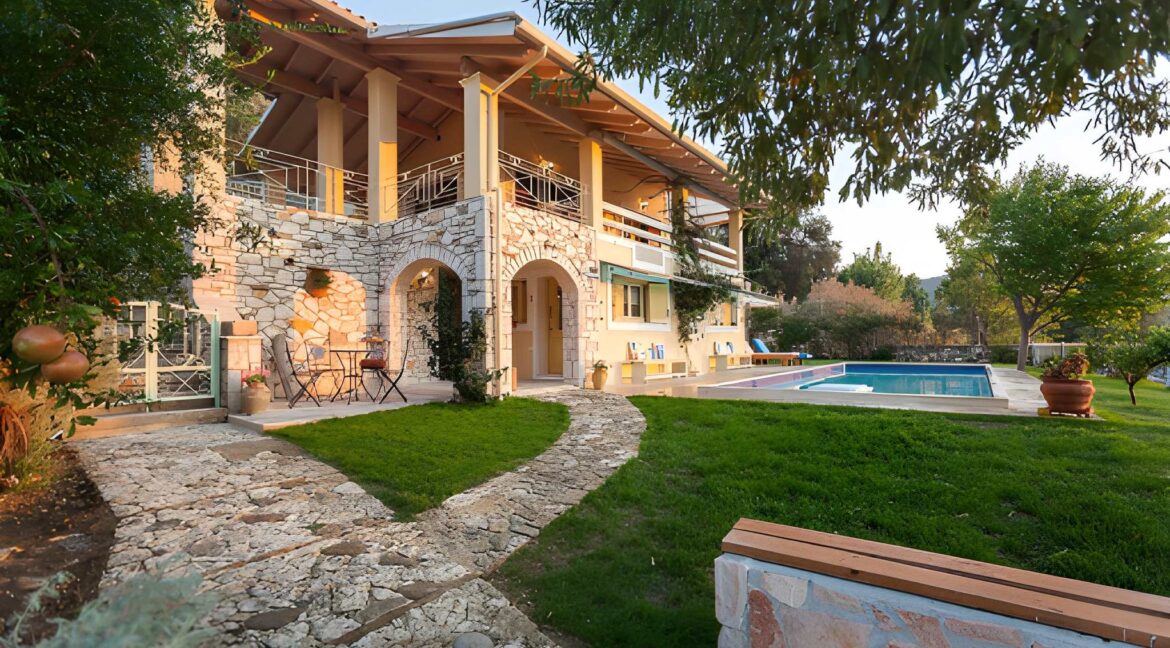 Corfu Stone Villa for sale with Pool 3