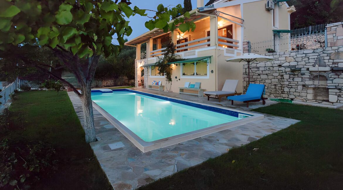 Corfu Stone Villa for sale with Pool 9