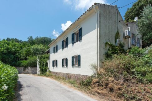 Hilltop Stone Villa for sale North-East Corfu 2