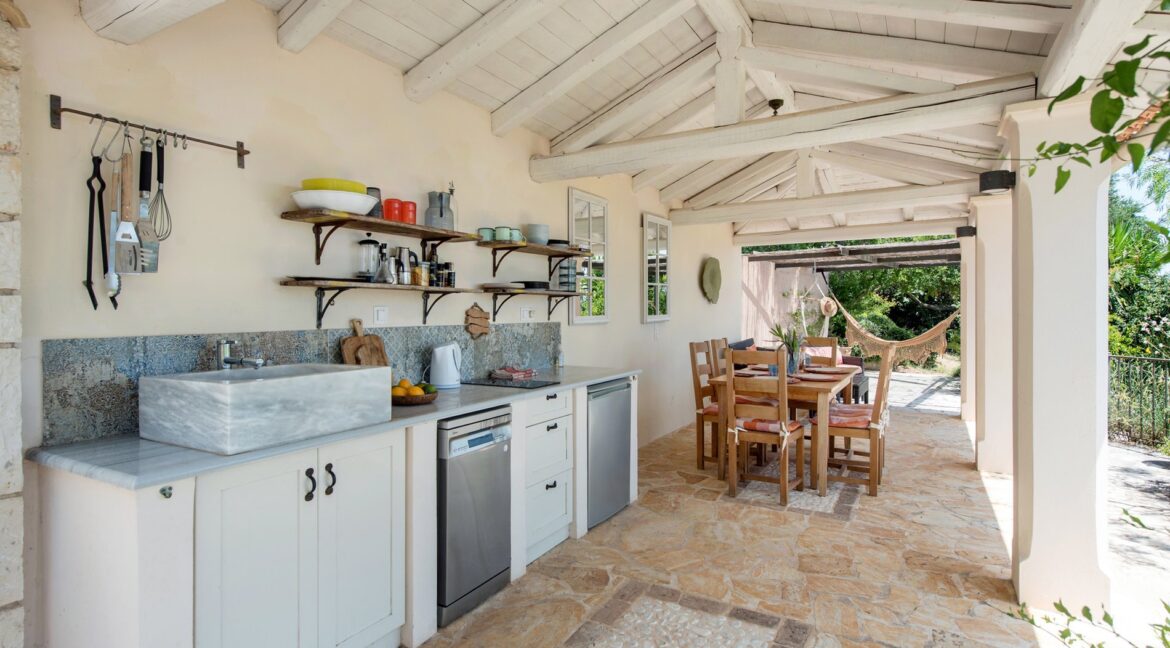 Hilltop Stone Villa for sale North-East Corfu 29