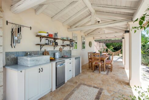 Hilltop Stone Villa for sale North-East Corfu 29