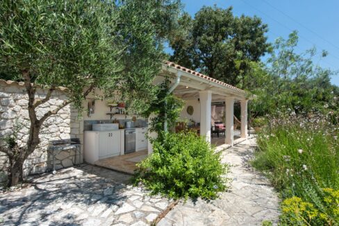 Hilltop Stone Villa for sale North-East Corfu 30