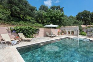 Hilltop Stone Villa for sale North-East Corfu