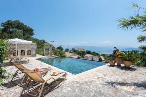 Hilltop Stone Villa for sale North-East Corfu 34