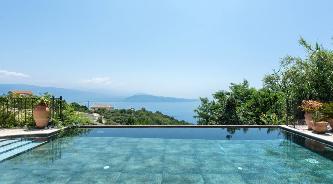 Hilltop Stone Villa for sale North-East Corfu 35