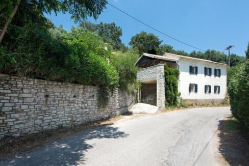 Hilltop Stone Villa for sale North-East Corfu 4