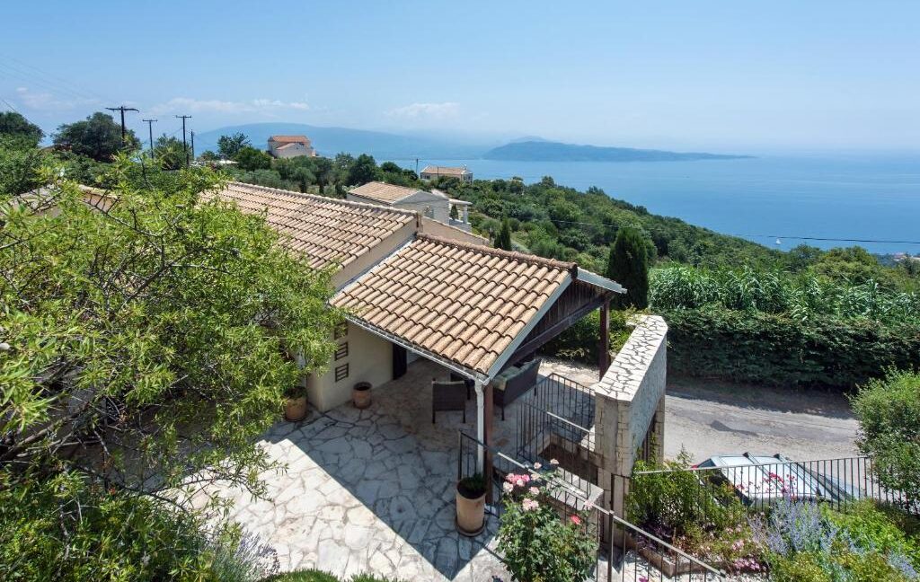 Hilltop Stone Villa for sale North-East Corfu 6
