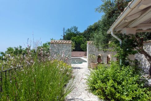 Hilltop Stone Villa for sale North-East Corfu 9