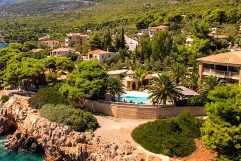 Luxury Sea Front Villa Attica - Porto Germeno 8