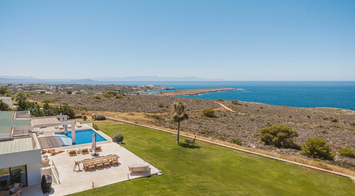Luxury Sea-View Villa for Sale Chania Crete - Kalathas 1