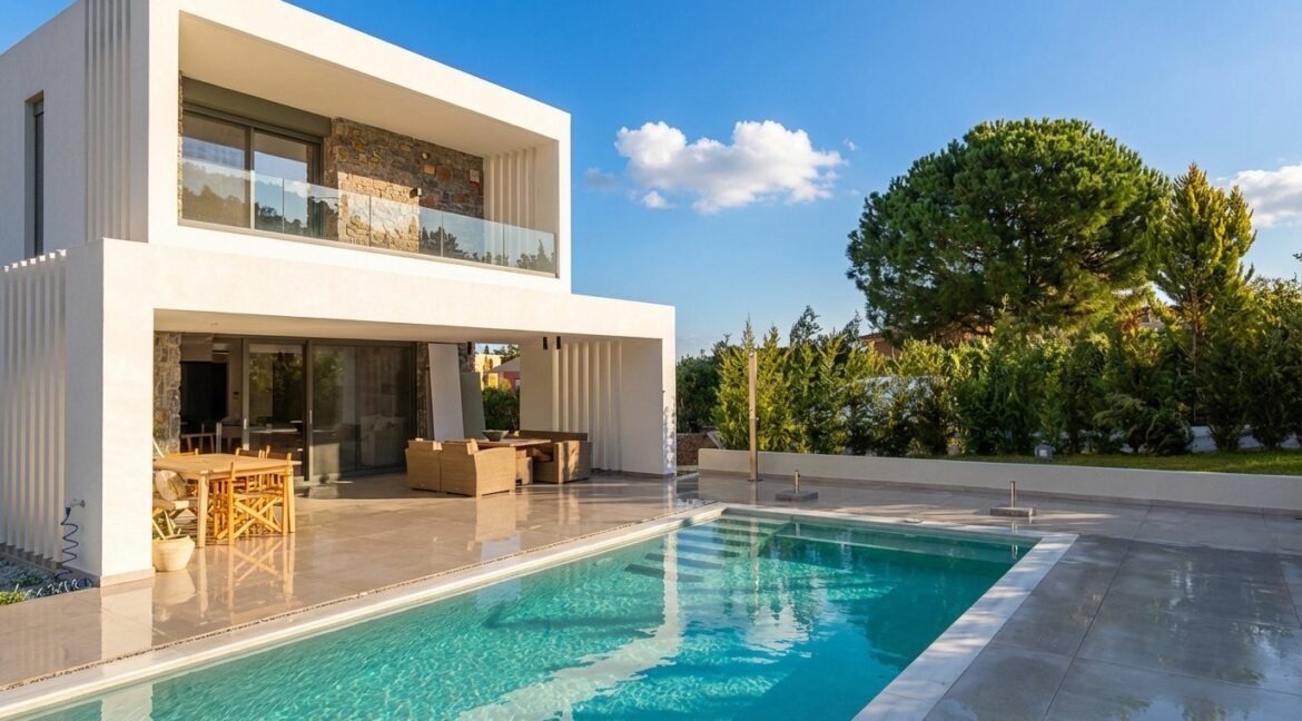Modern villa for sale Pefkochori Halkidiki v3