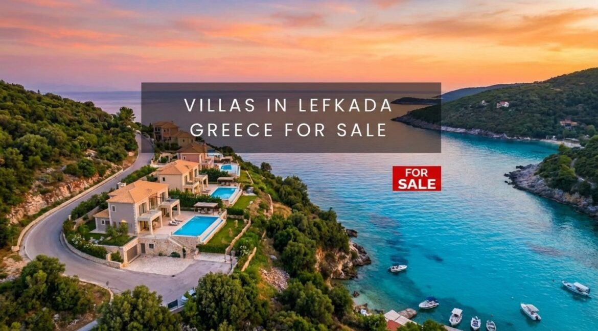 Villas in Lefkada, Houses for Sale Lefkada, Real Estate in Lefkada, Properties in Lefkada, Seafront Villas Lefkada