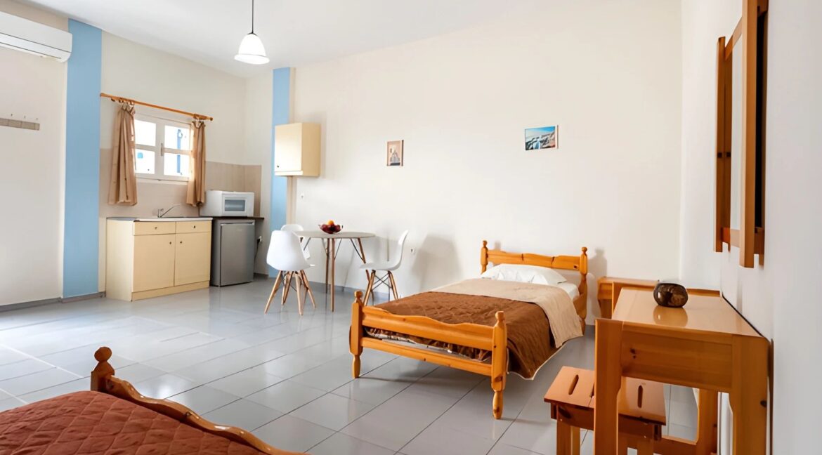 Beachfront Hotel for Sale in Santorini – Perissa 1