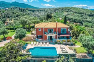 Beachfront Villa in Corfu for sale