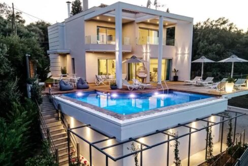 Luxury Sea-View Villa for Sale in  Corfu Evropouli
