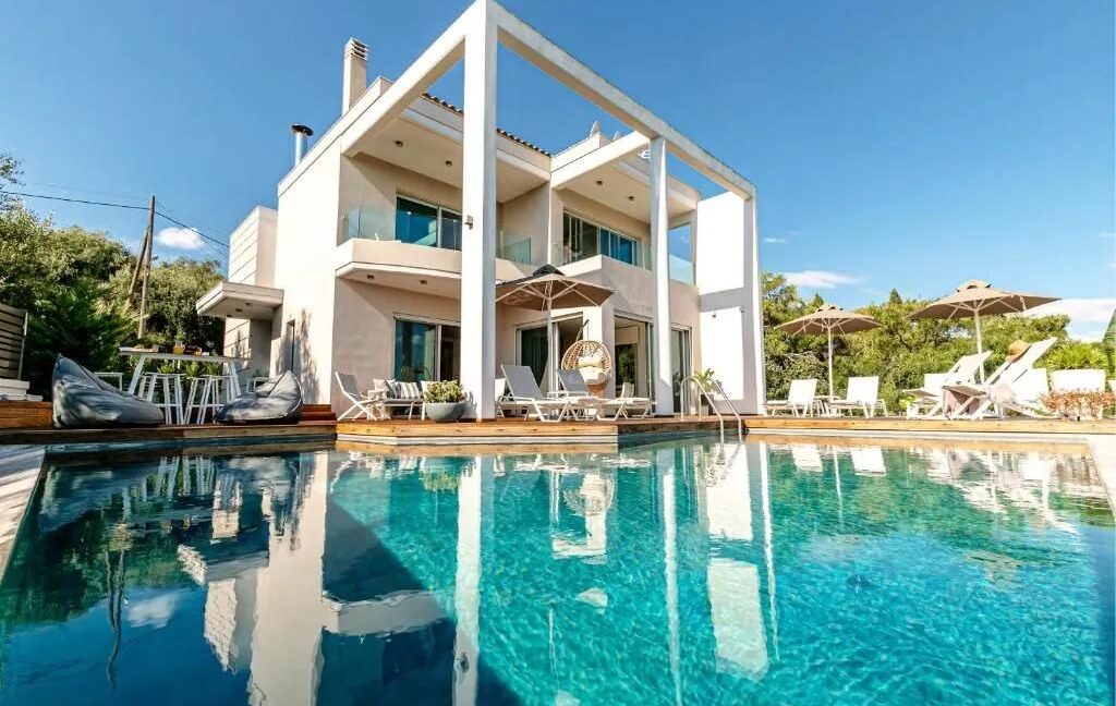 Luxury Sea-View Villa for Sale in  Corfu Evropouli 3