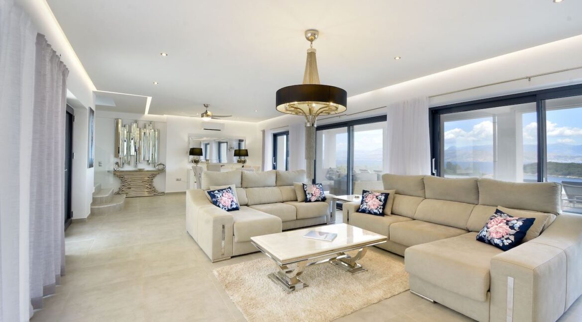 Luxury Sea-View Villa with Infinity Pool for Sale Avlaki Corfu 17