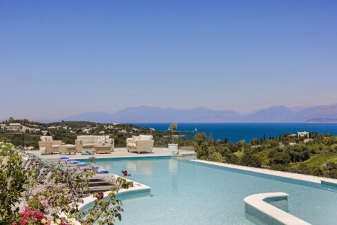 Luxury Sea-View Villa with Infinity Pool for Sale Avlaki Corfu 18