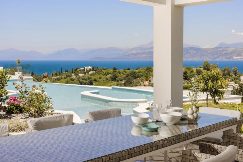 uxury Sea-View Villa with Infinity Pool for Sale Avlaki Corfu