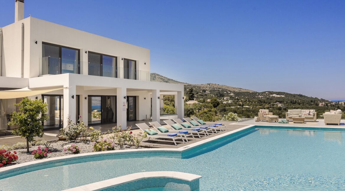 Luxury Sea-View Villa with Infinity Pool for Sale Avlaki Corfu 24