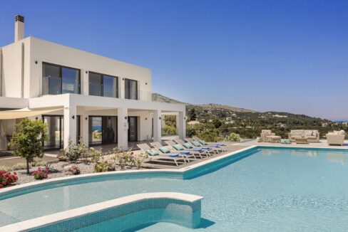 Luxury Sea-View Villa with Infinity Pool for Sale Avlaki Corfu 24