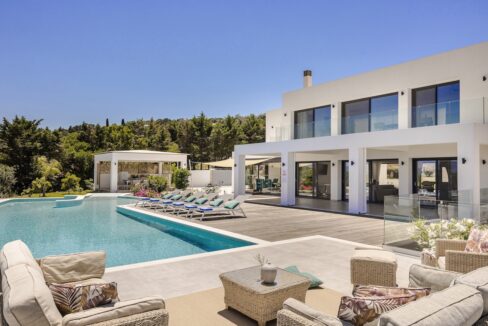 Luxury Sea-View Villa with Infinity Pool for Sale Avlaki Corfu 26