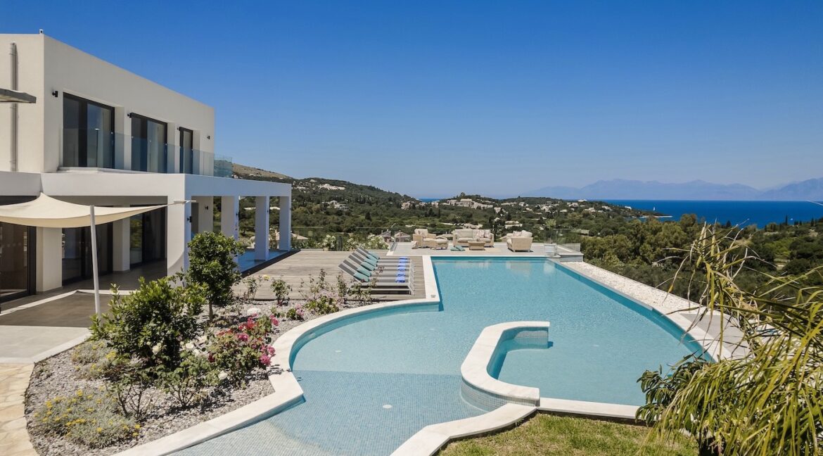 Luxury Sea-View Villa with Infinity Pool for Sale Avlaki Corfu 28