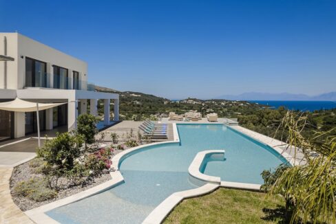 Luxury Sea-View Villa with Infinity Pool for Sale Avlaki Corfu 28