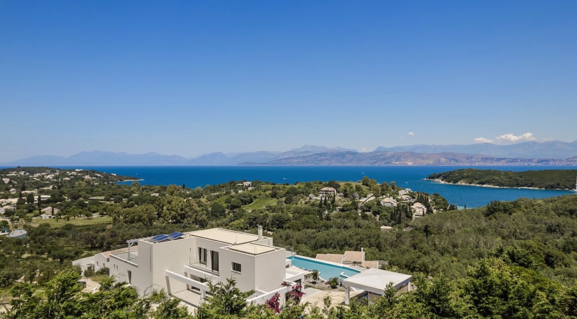 Luxury Sea-View Villa with Infinity Pool for Sale Avlaki Corfu 29