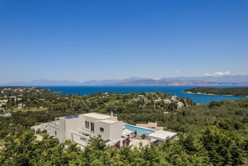 Luxury Sea-View Villa with Infinity Pool for Sale Avlaki Corfu 29
