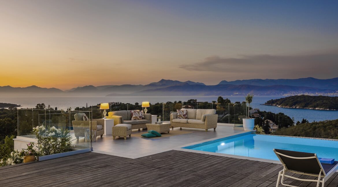 Luxury Sea-View Villa with Infinity Pool for Sale Avlaki Corfu 3