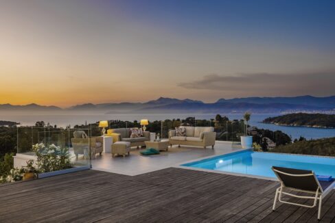 Luxury Sea-View Villa with Infinity Pool for Sale Avlaki Corfu 3