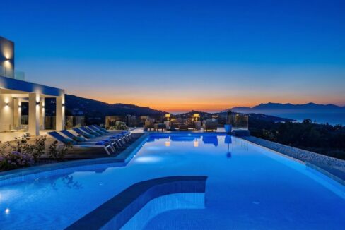 Luxury Sea-View Villa with Infinity Pool for Sale Avlaki Corfu 30