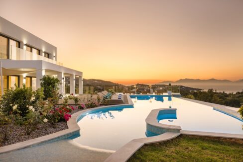 Luxury Sea-View Villa with Infinity Pool for Sale Avlaki Corfu 4